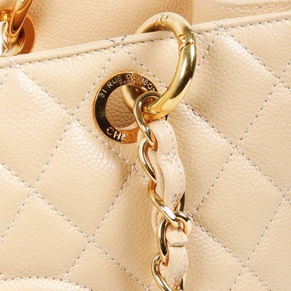 Chanel Beige Caviar GST - Picture 7 of 13